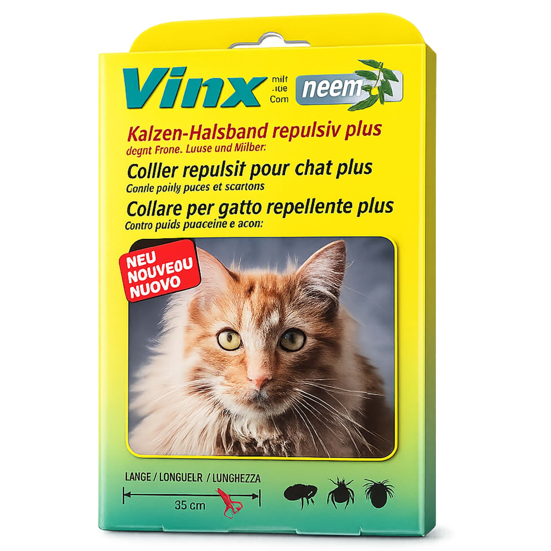Neem Herbes bio collier pour chats