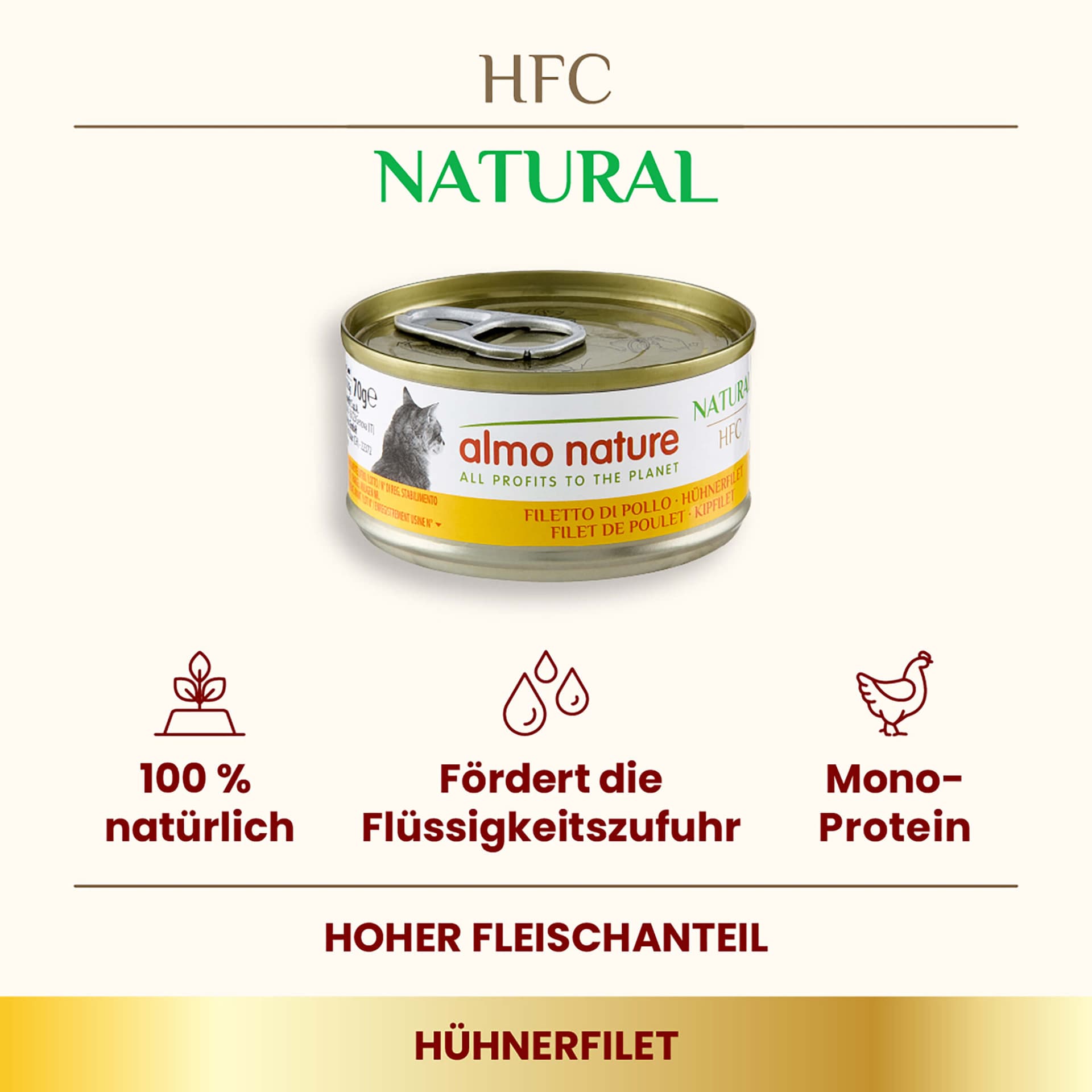 HFC Natural Filet de poulet