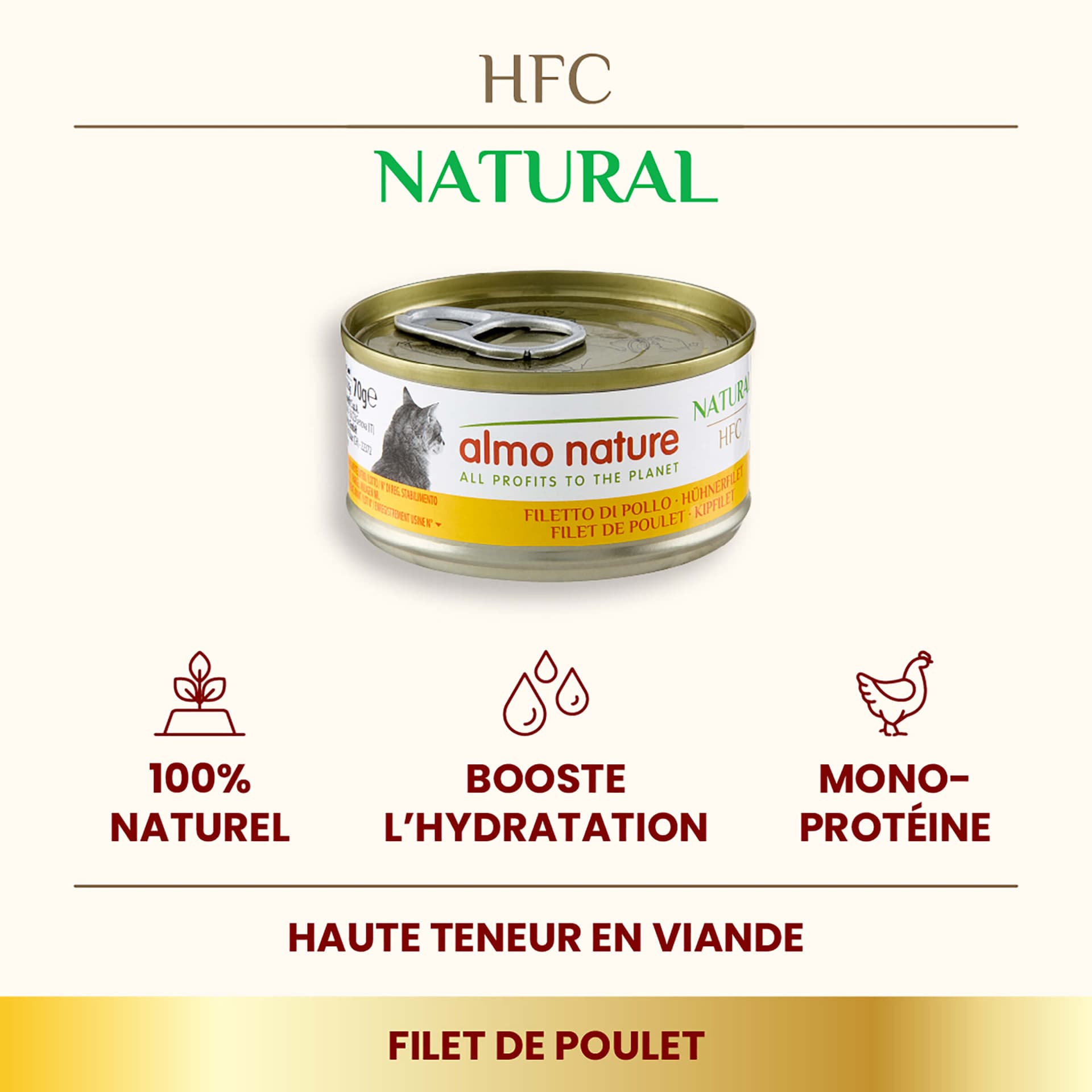 HFC Natural Filet de poulet