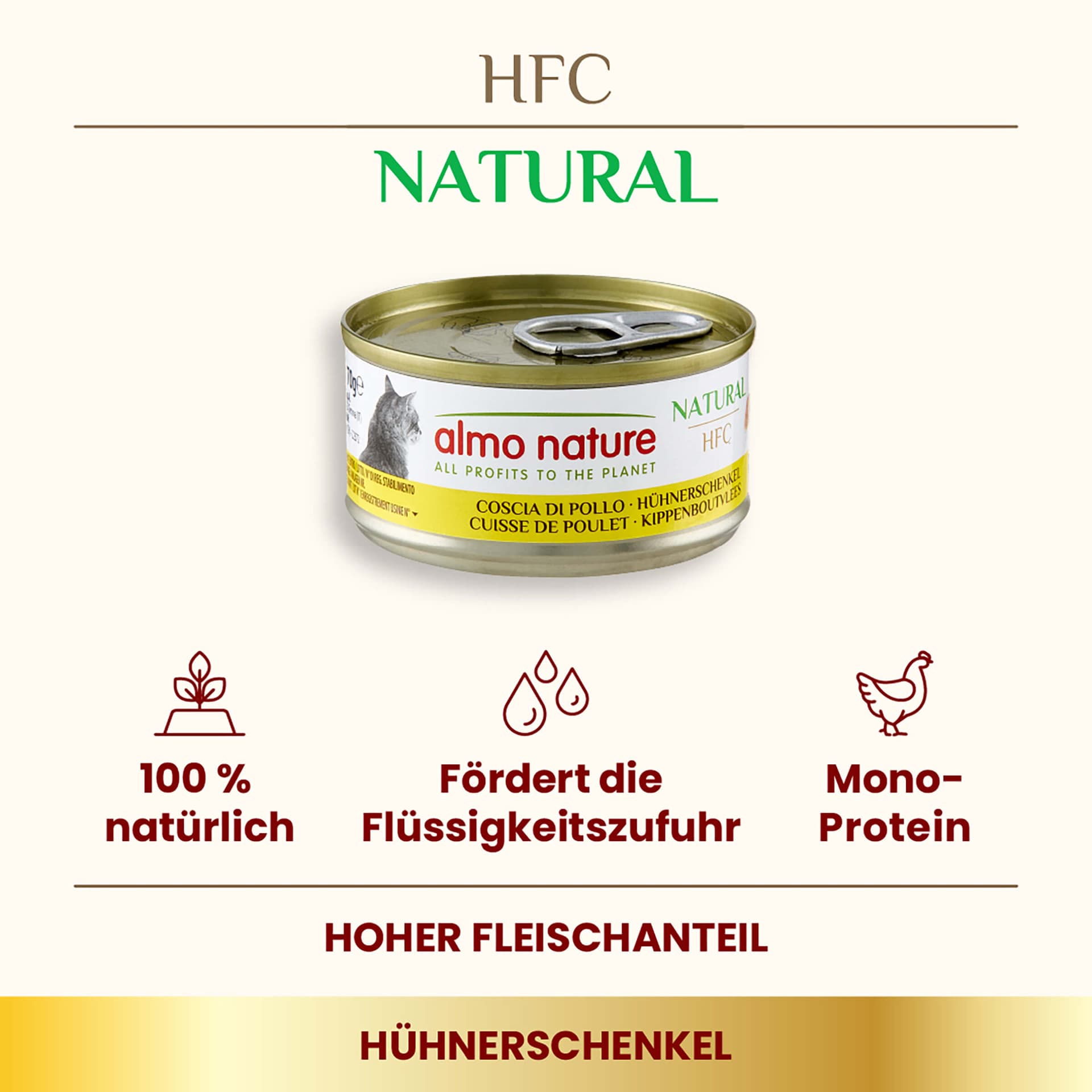 HFC Natural Cuisse de poulet