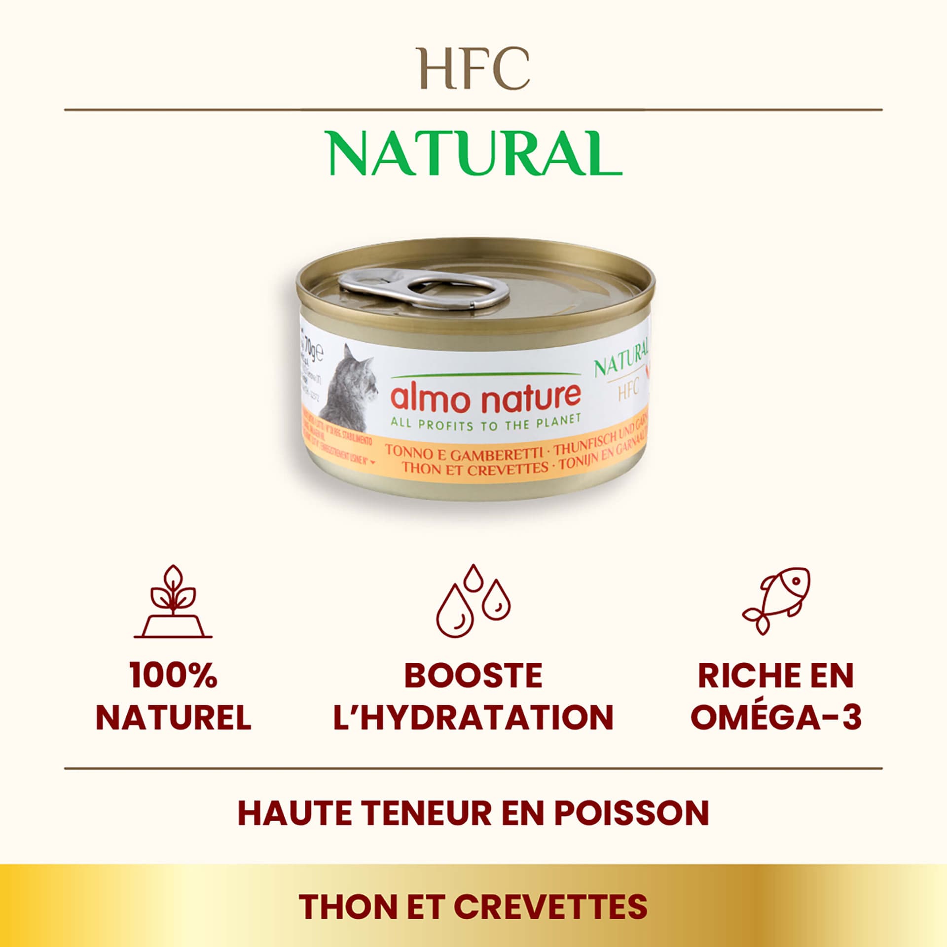 HFC Natural Thon et crevettes