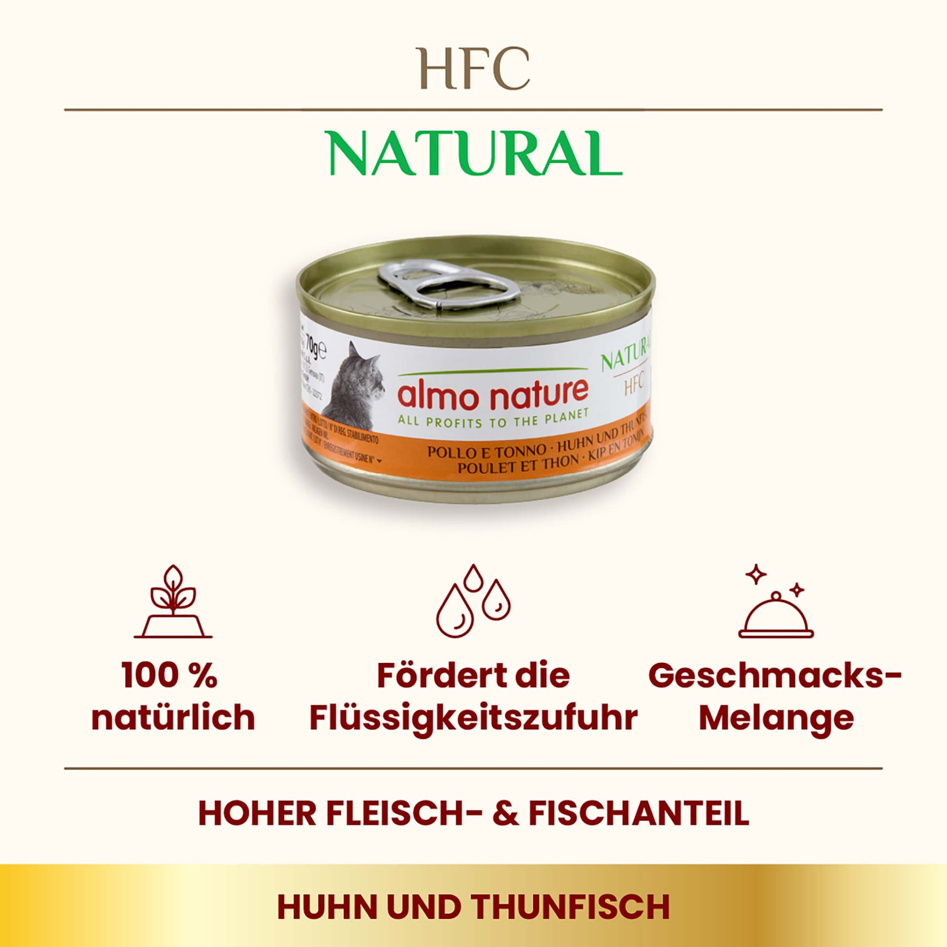 HFC Natural Thon et poulet