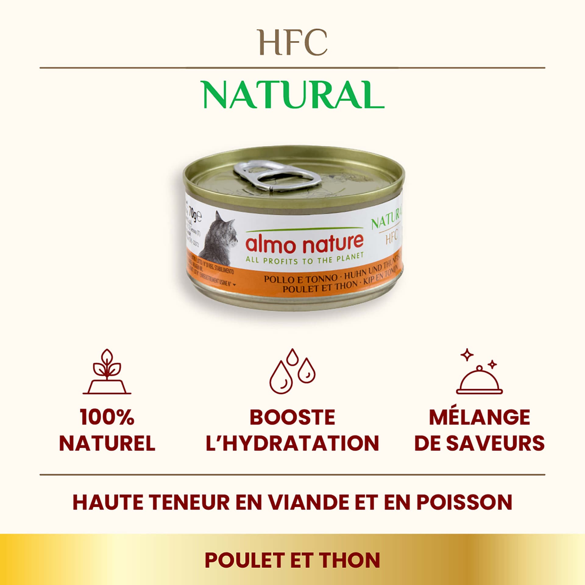 HFC Natural Thon et poulet