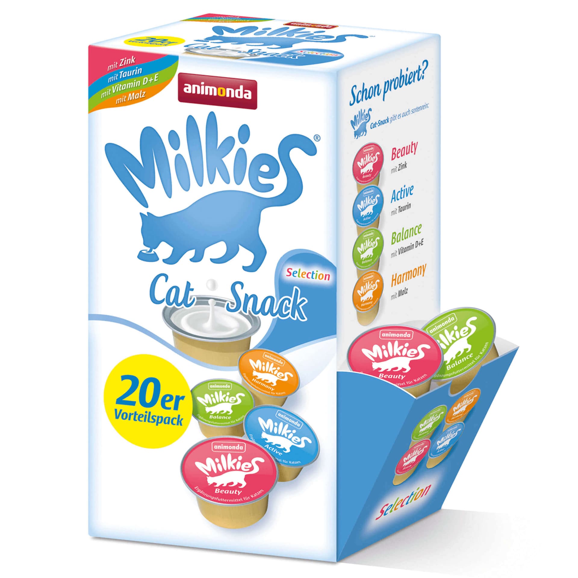 Snack pour chat Milkies sélection