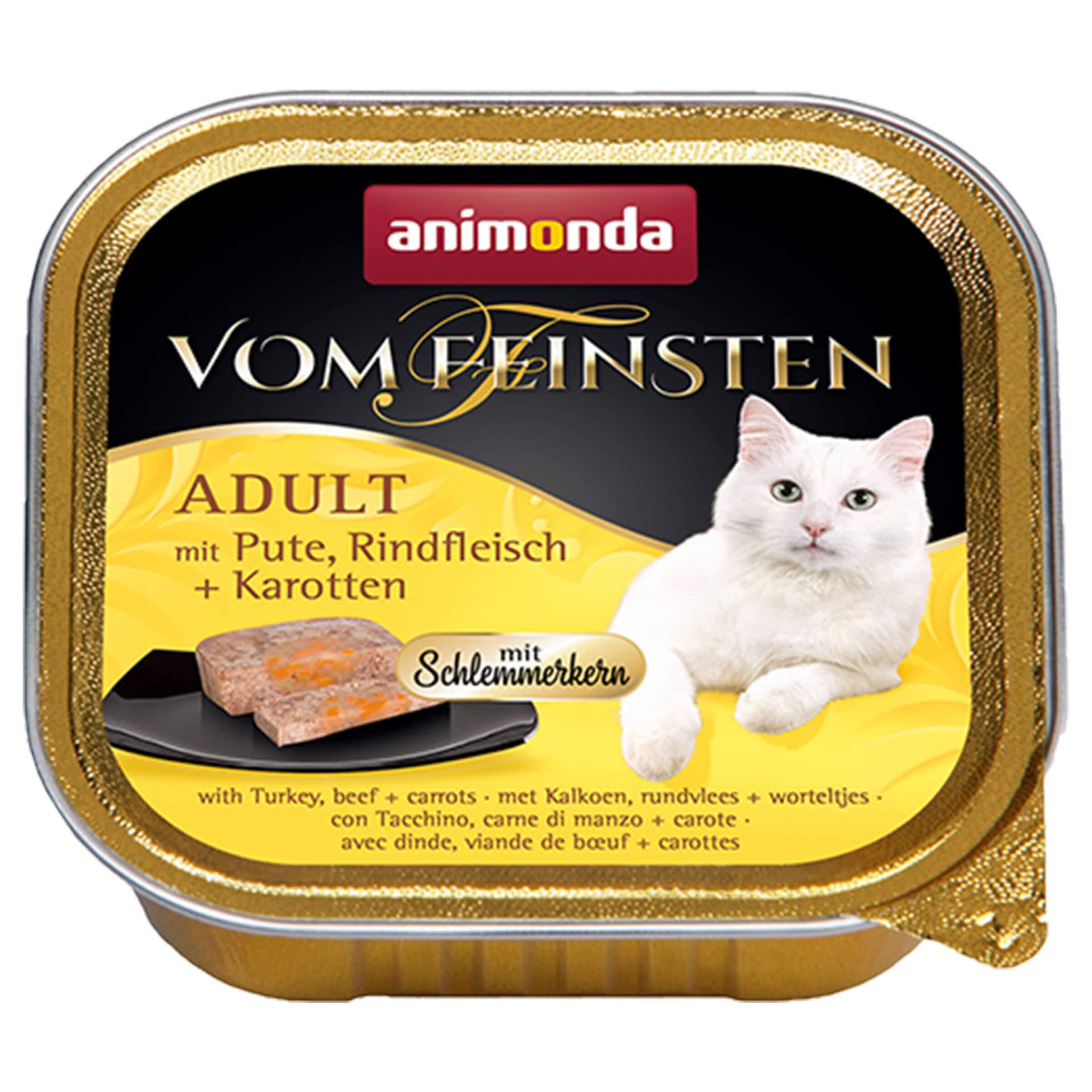 Vom Feinsten Schlemmerkern Adult avec dinde, boeuf & carottes