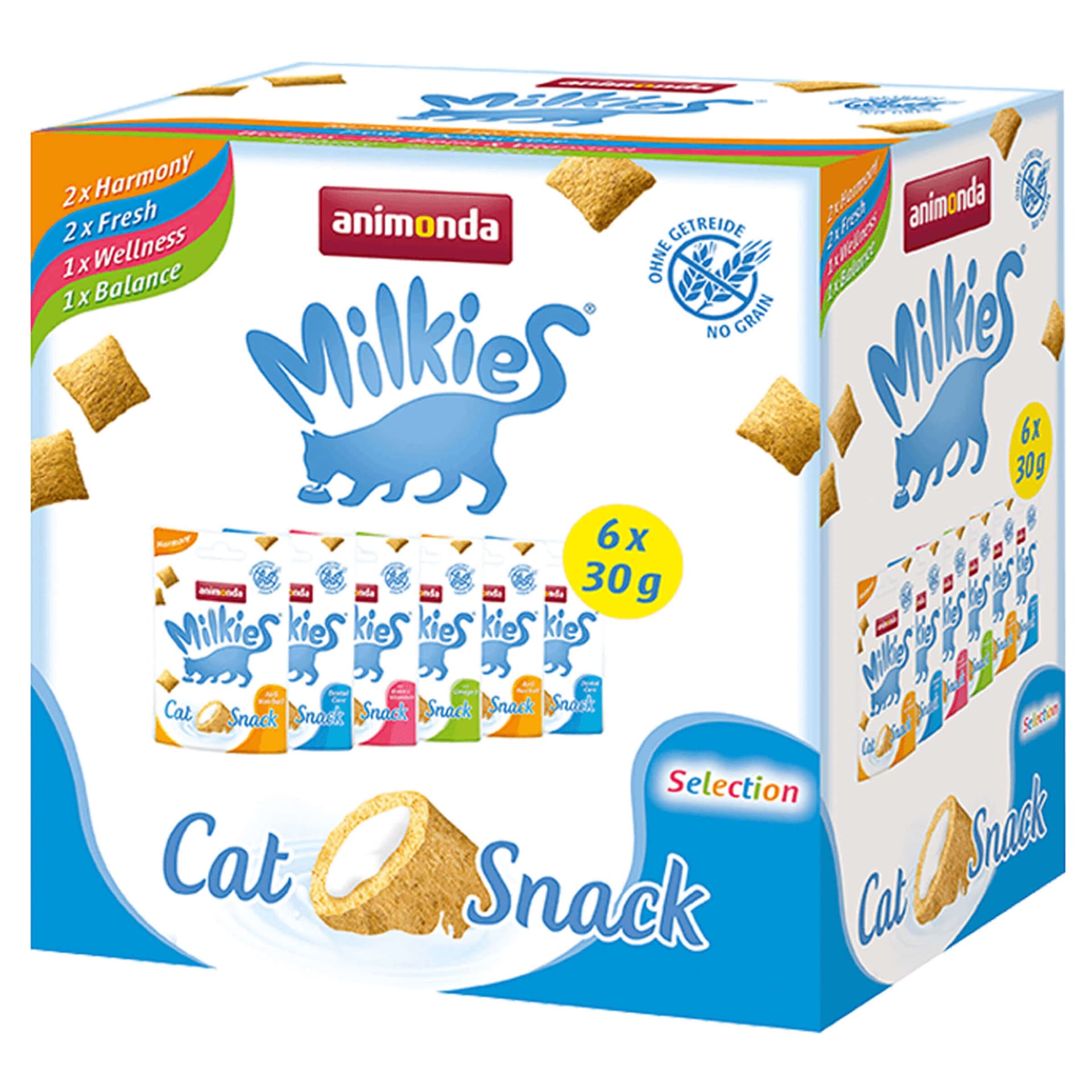 Friandise croustillante pour chat Milkies multipack