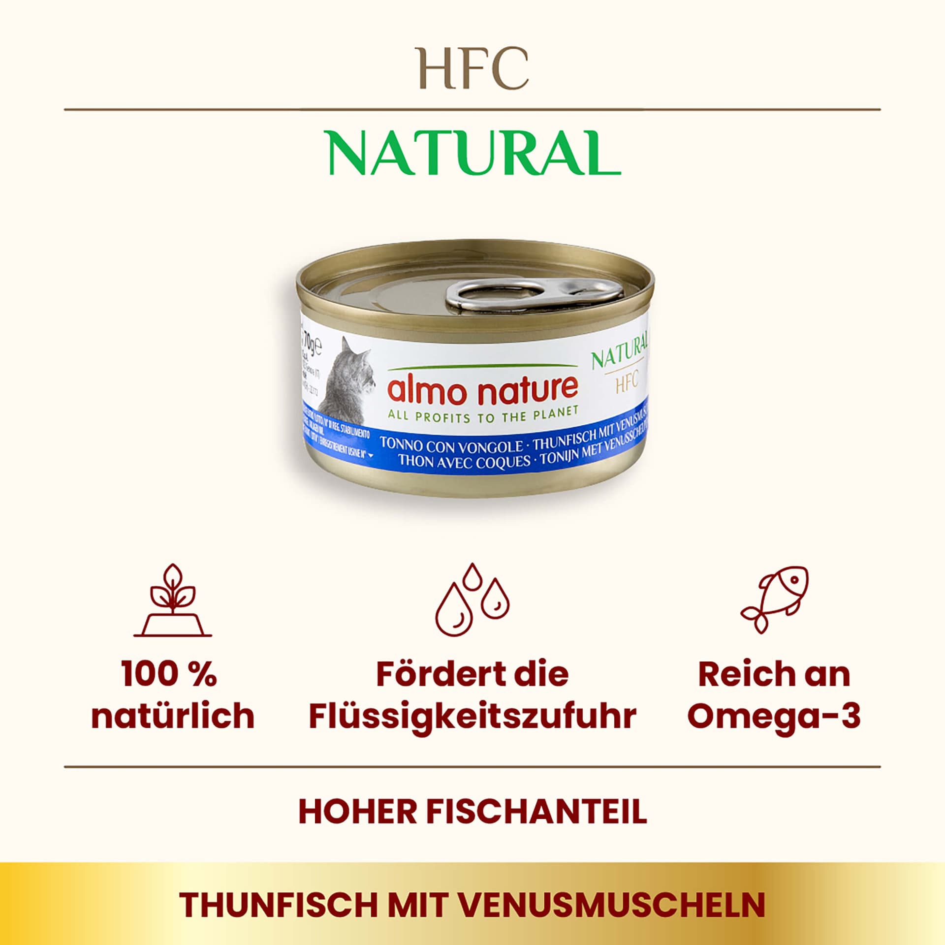 HFC Natural Thon avec palourde