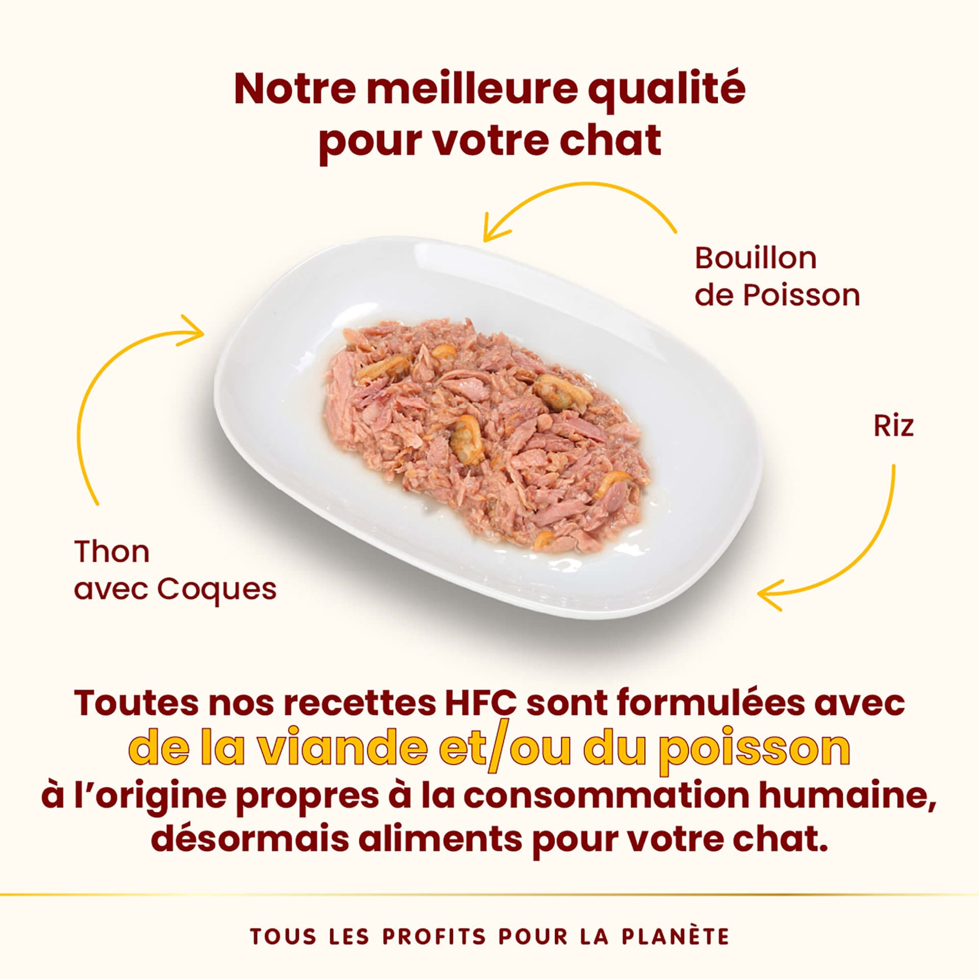 HFC Natural Thon avec palourde