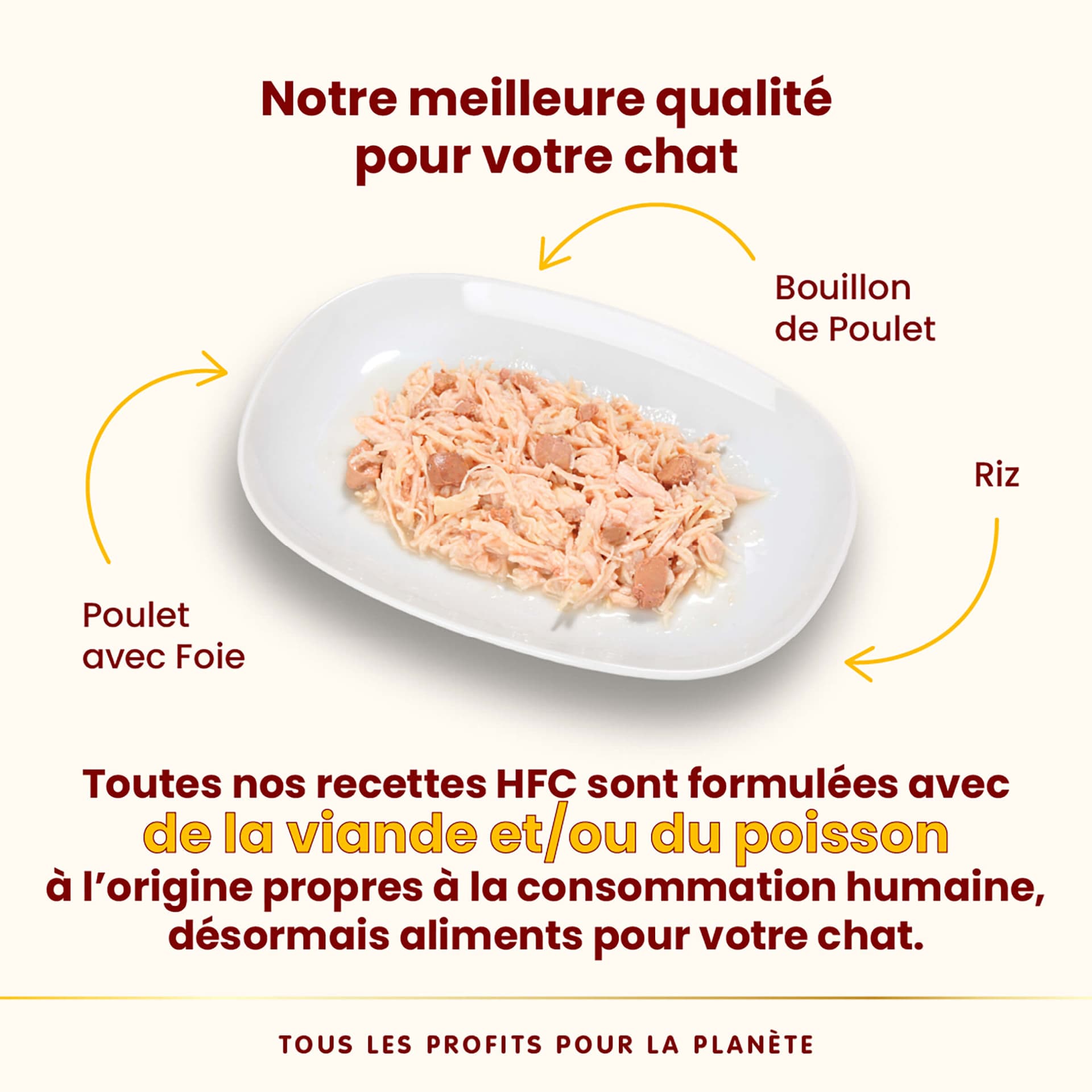 HFC Natural Poulet avec foie