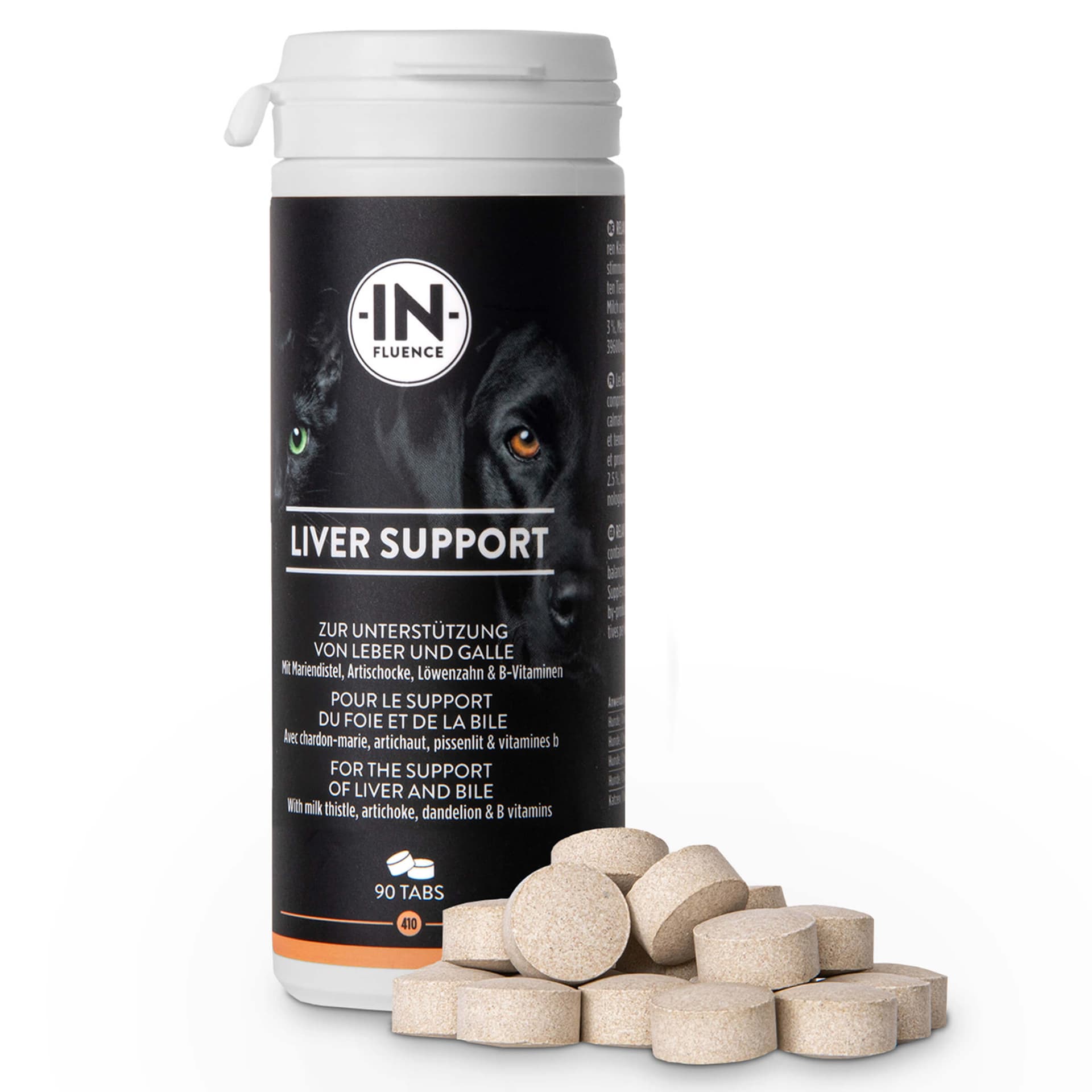 Comprimés à mâcher Liver Support pour chiens & chats