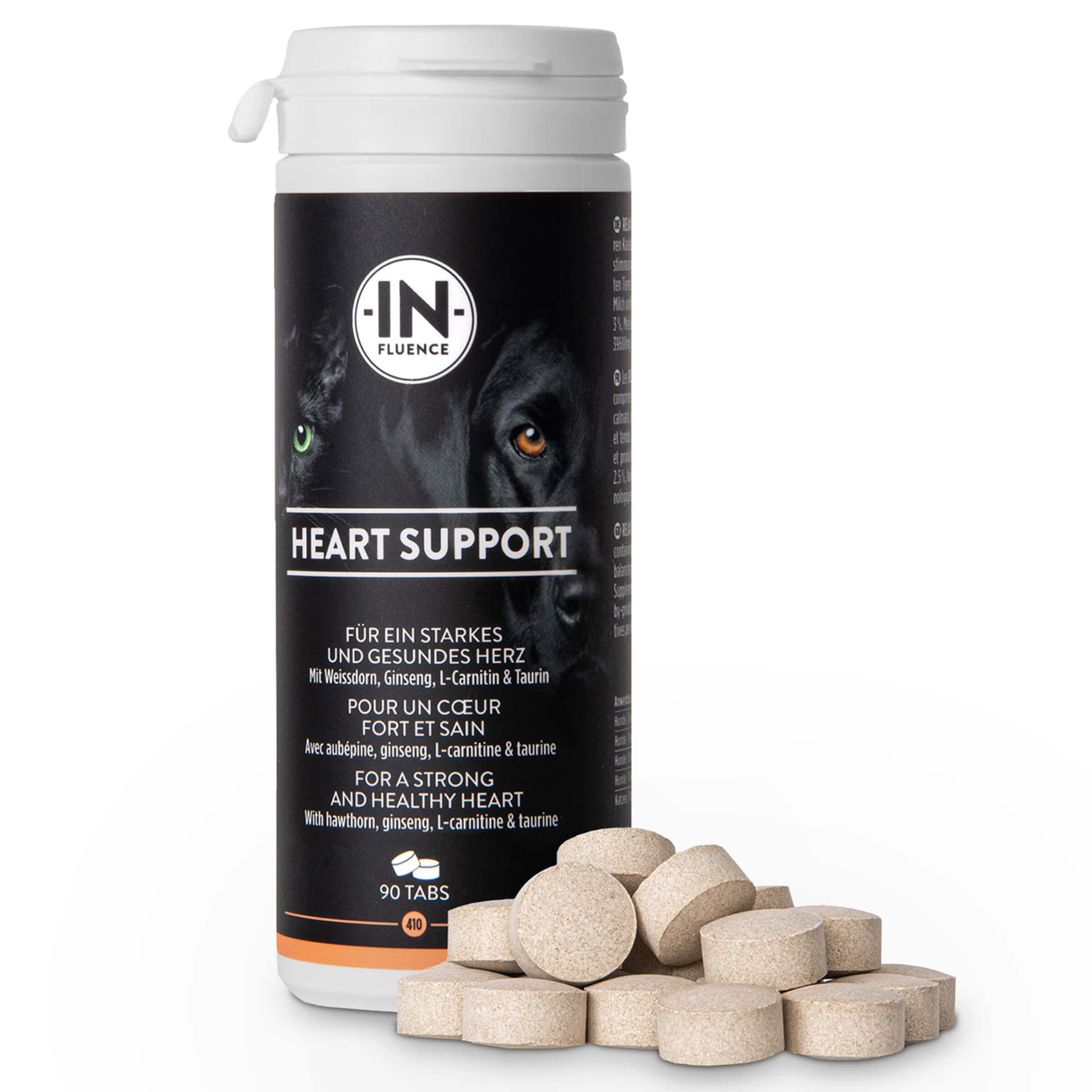 Comprimés à mâcher Heart Support pour chiens & chats
