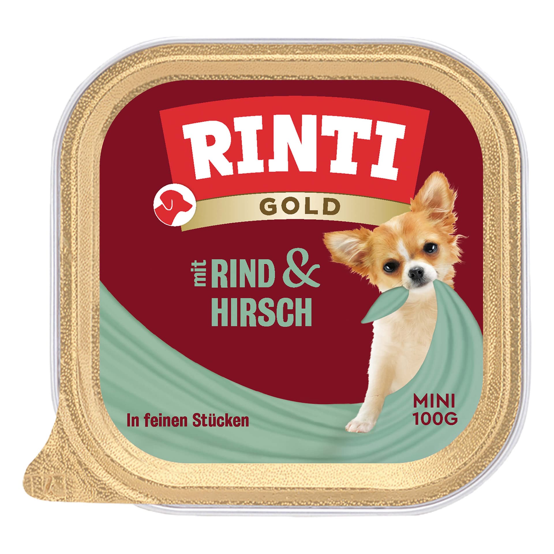 Gold Mini Cerf & Boeuf