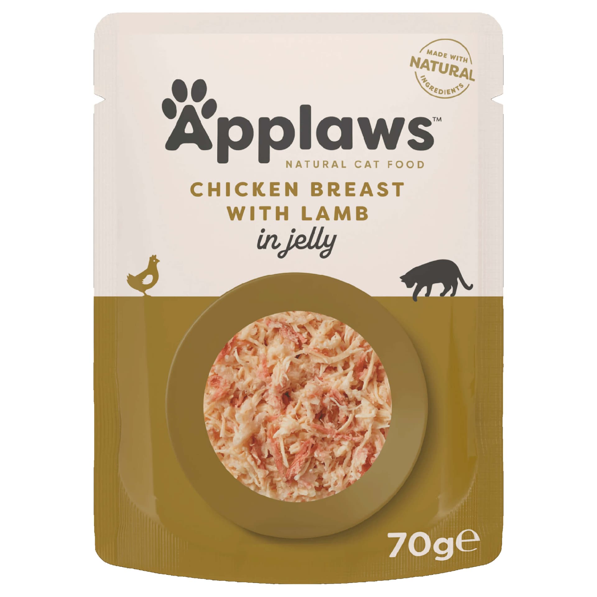 Pochette poulet & agneau en gelée