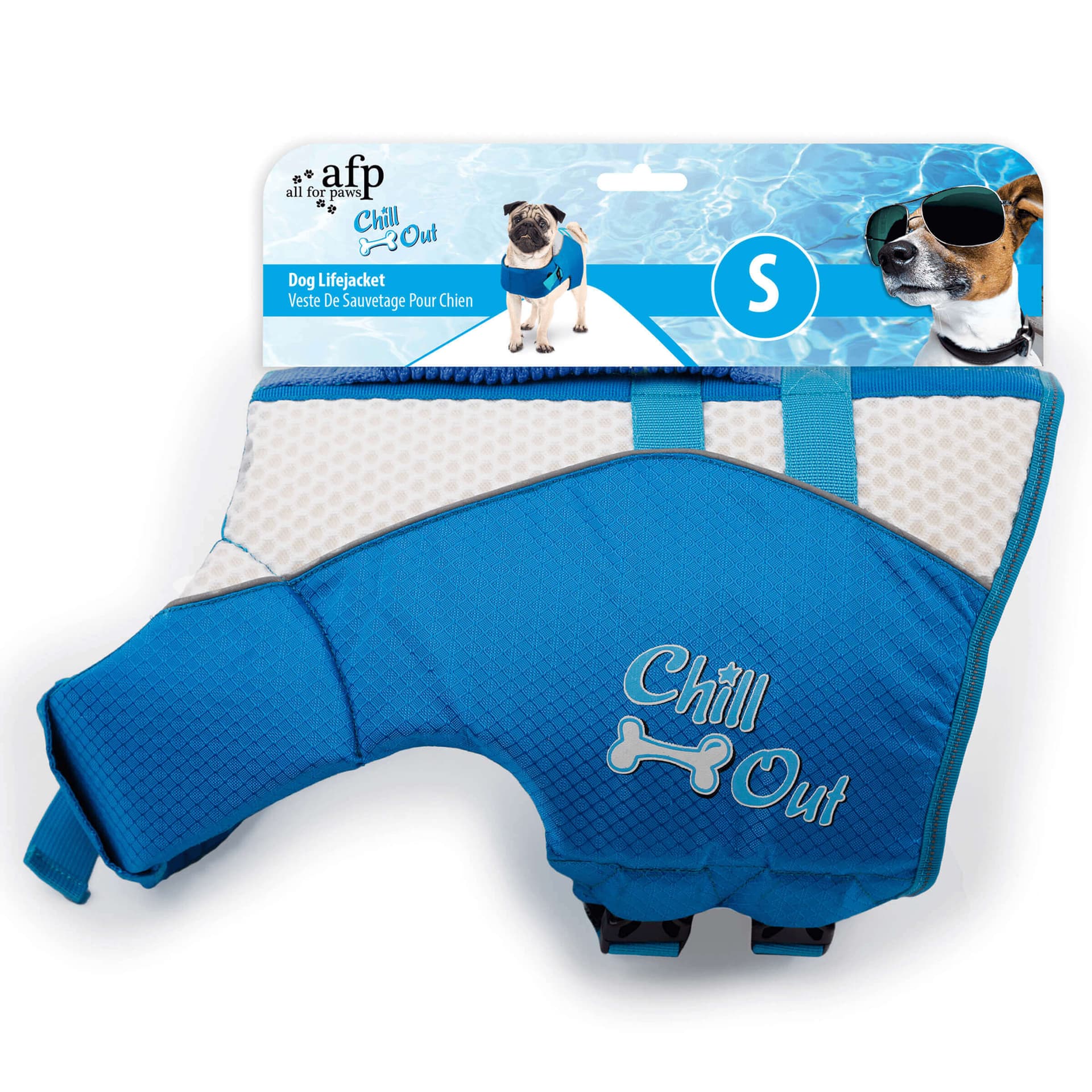 AFP Chill Out gilet de sauvetage pour chien avec poignée