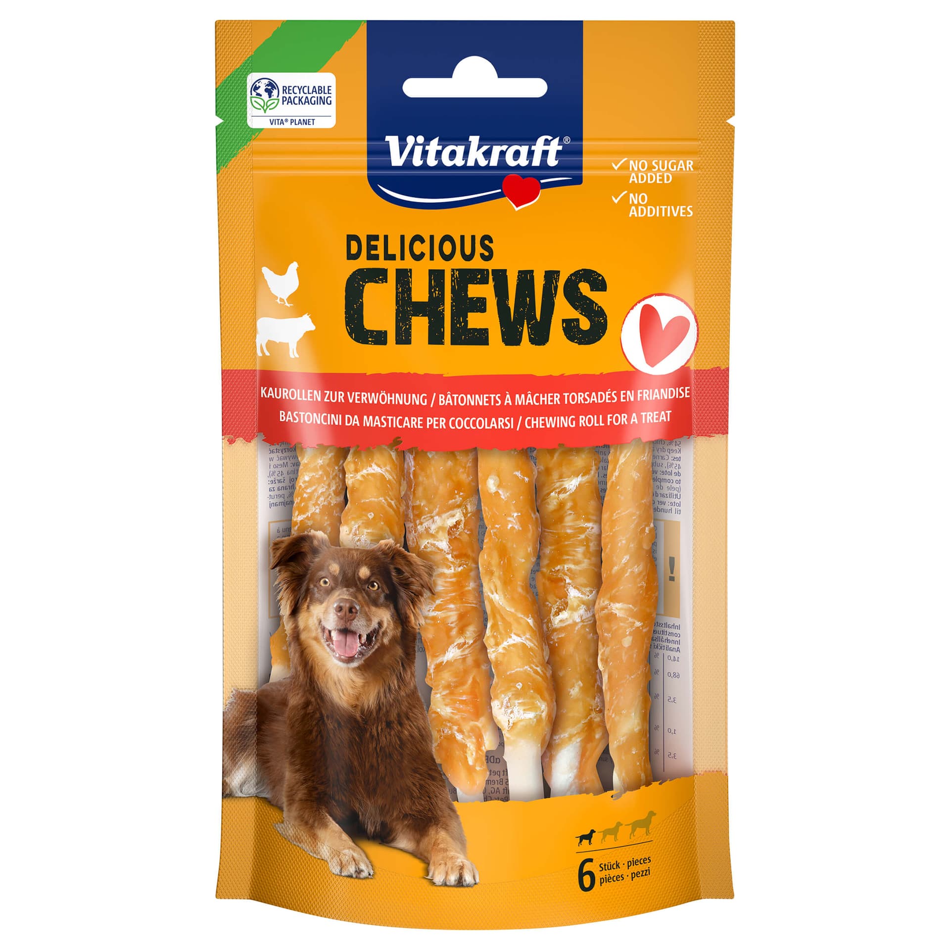 Deli Chews Bâtonnets à mâcher au poulet