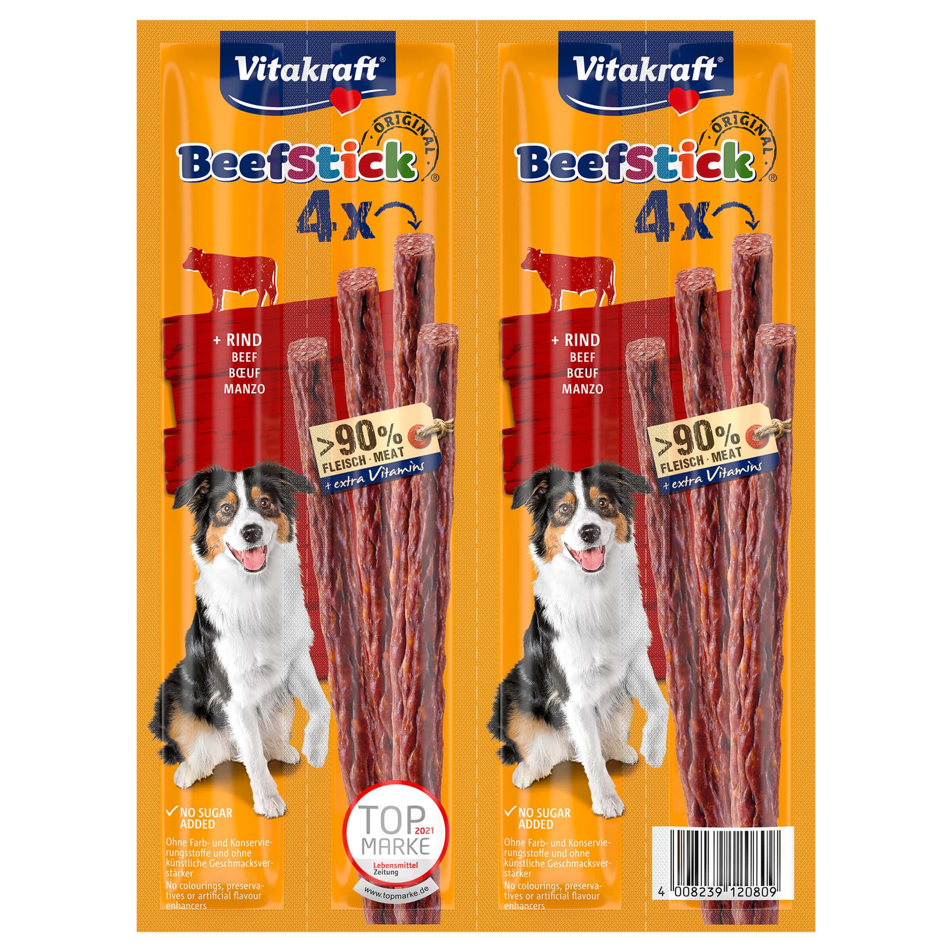 Beef sticks au boeuf