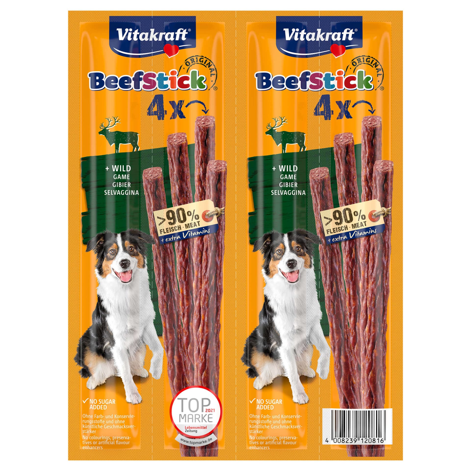 Beef Sticks au gibier