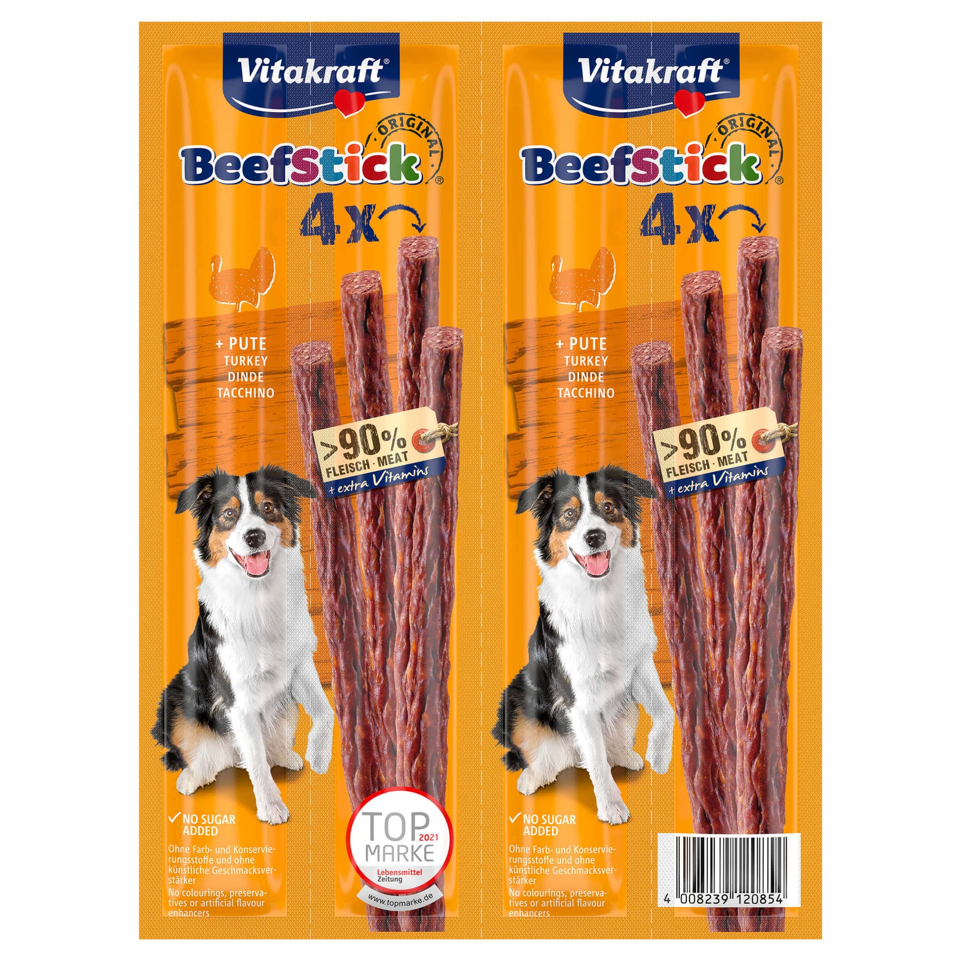 Beef Stick Bâtons tendres à la dinde
