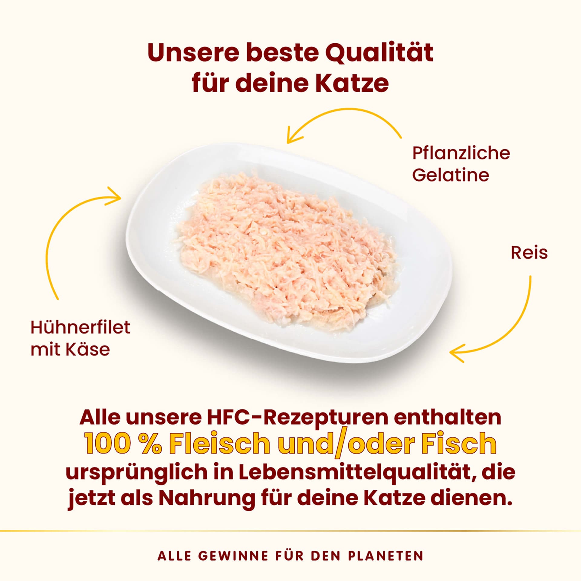 HFC Jelly Filet de poulet & Fromage