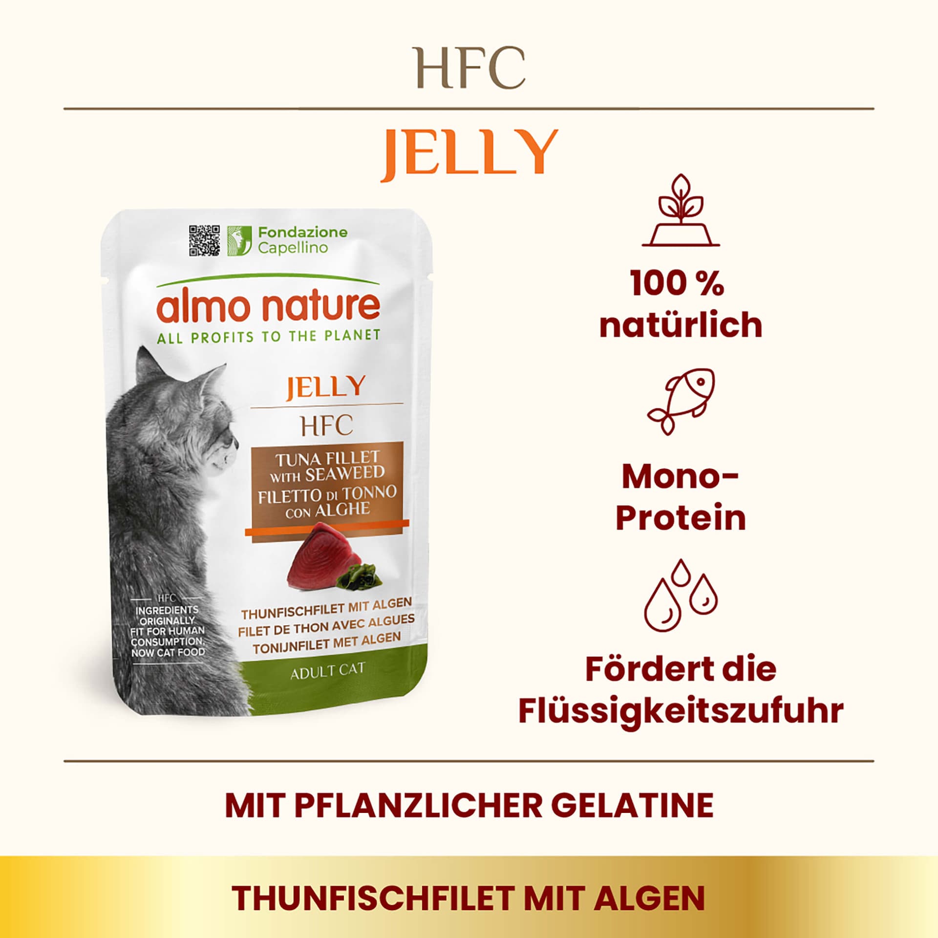 HFC Jelly Filet de Thon & Algues