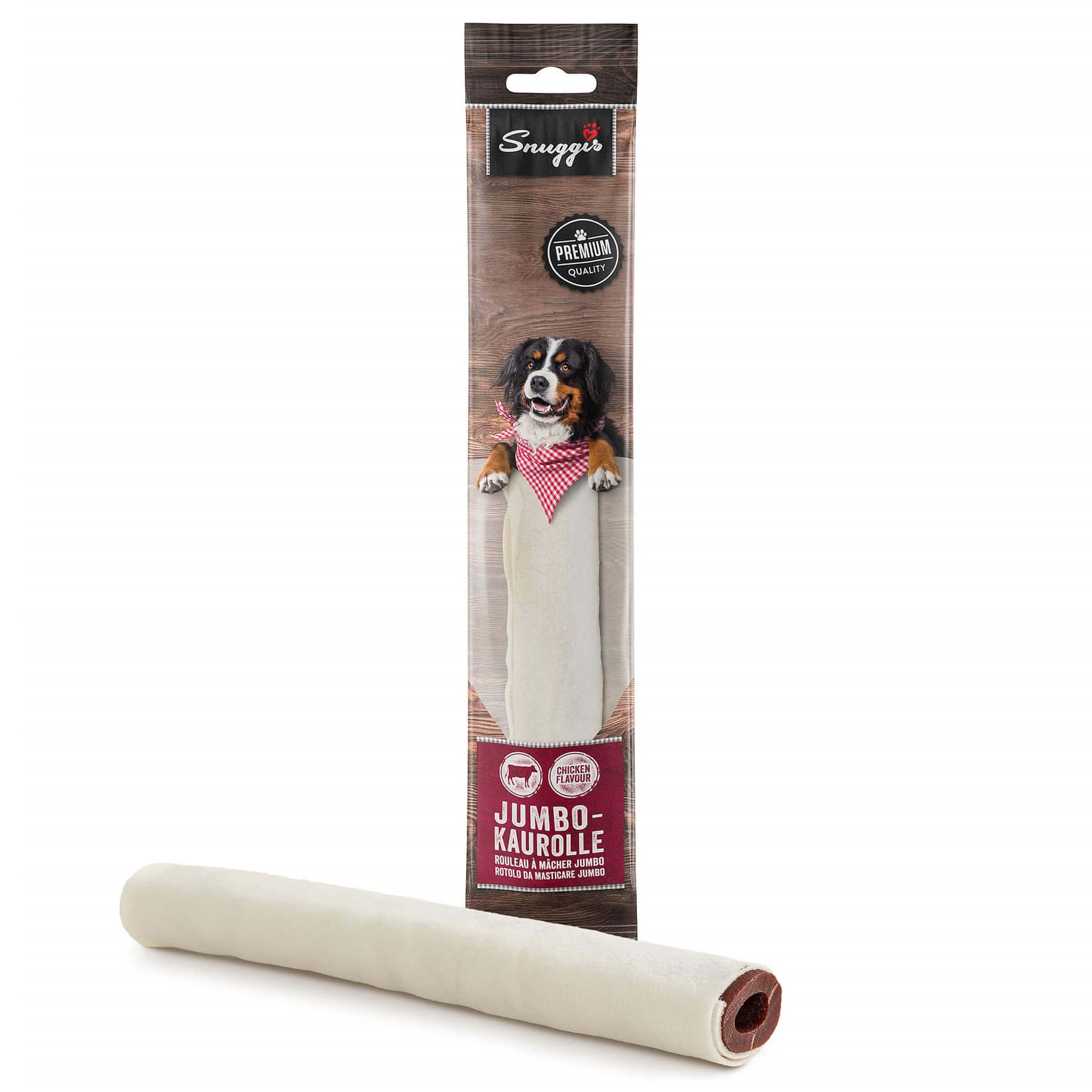 Jumbo-rouleau à mâcher poulet