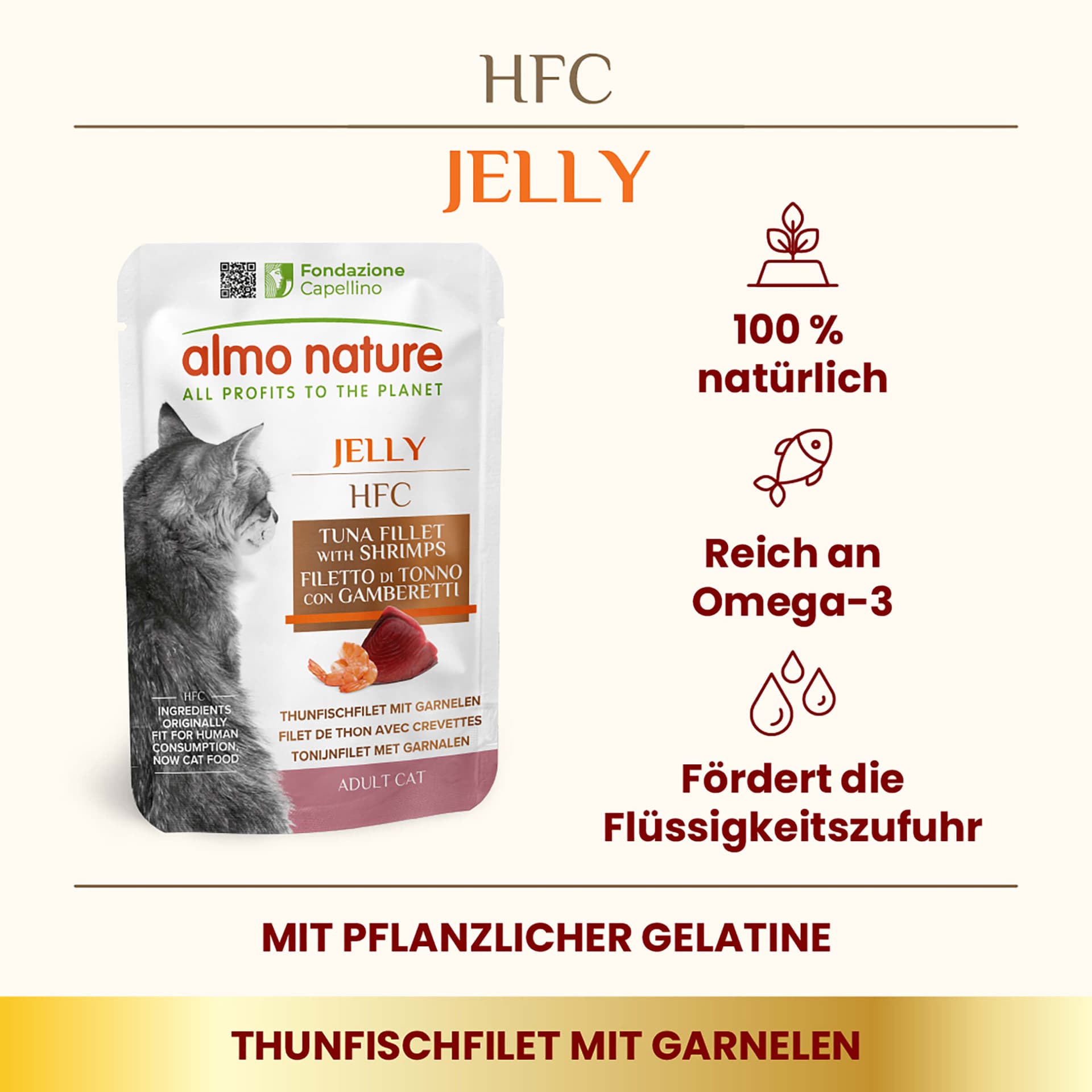 HFC Jelly Thon & Crevettes Adulte