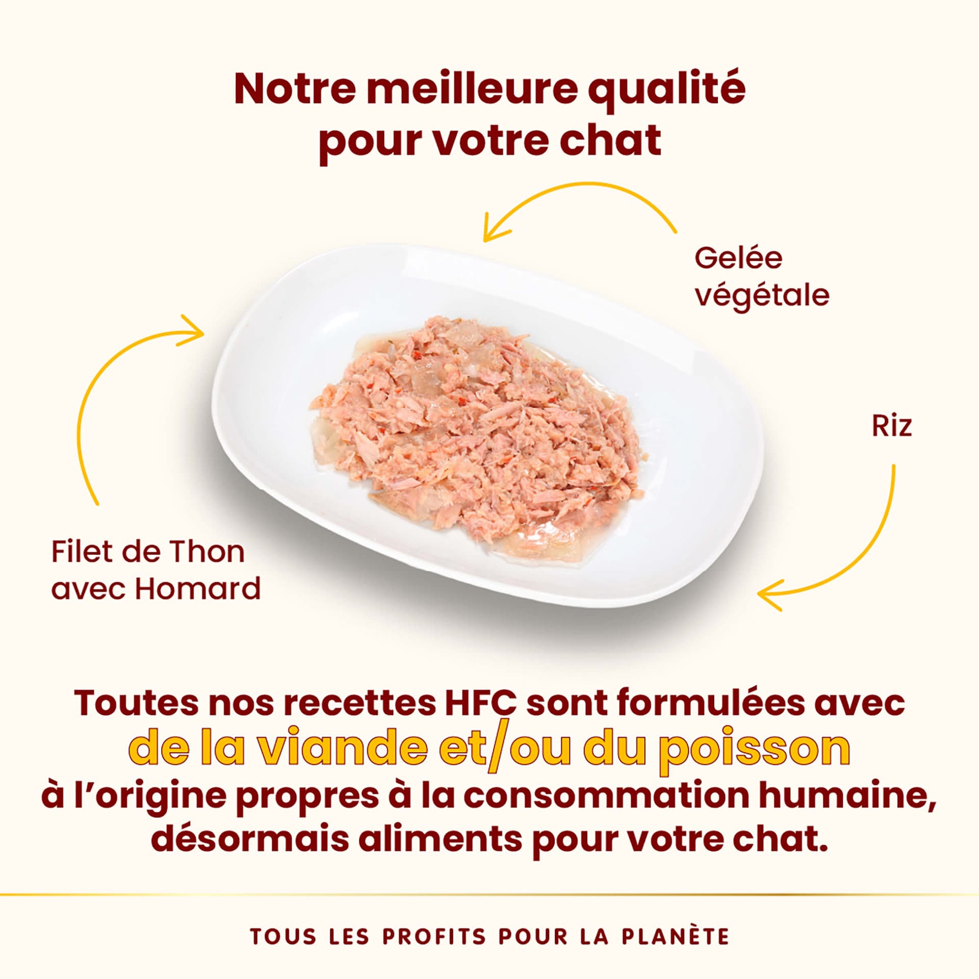 HFC Jelly Filet de Thon & Langouste