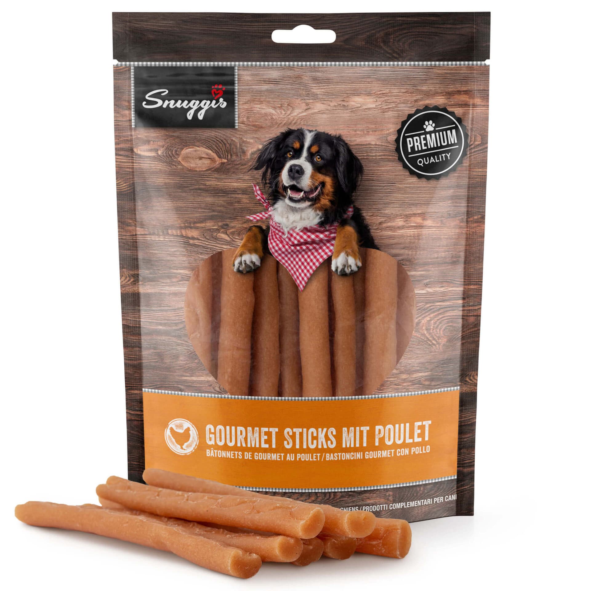 Friandises pour chiens Gourmet Sticks avec poulet