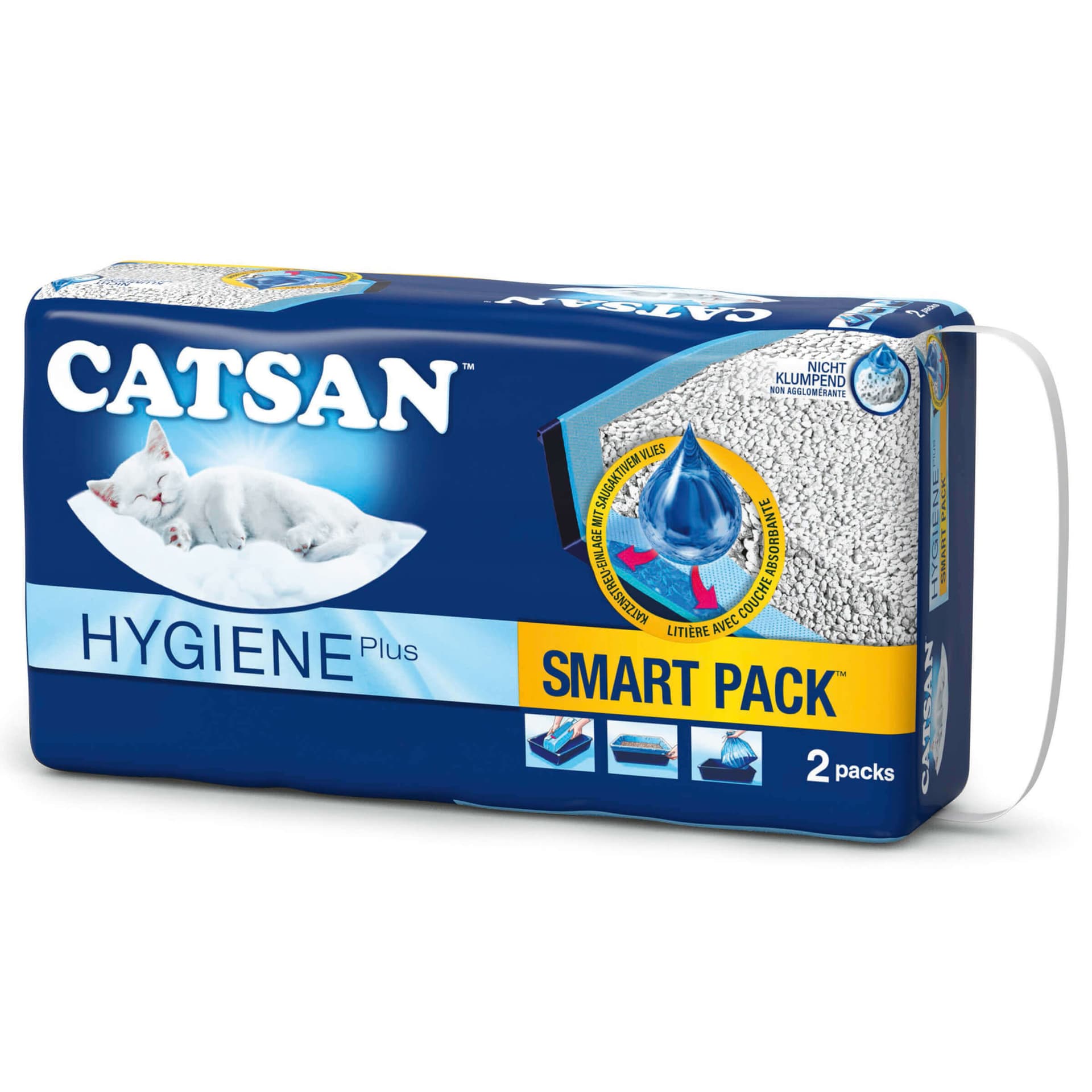 Smart Pack™ 2 sacs de litière pour chat