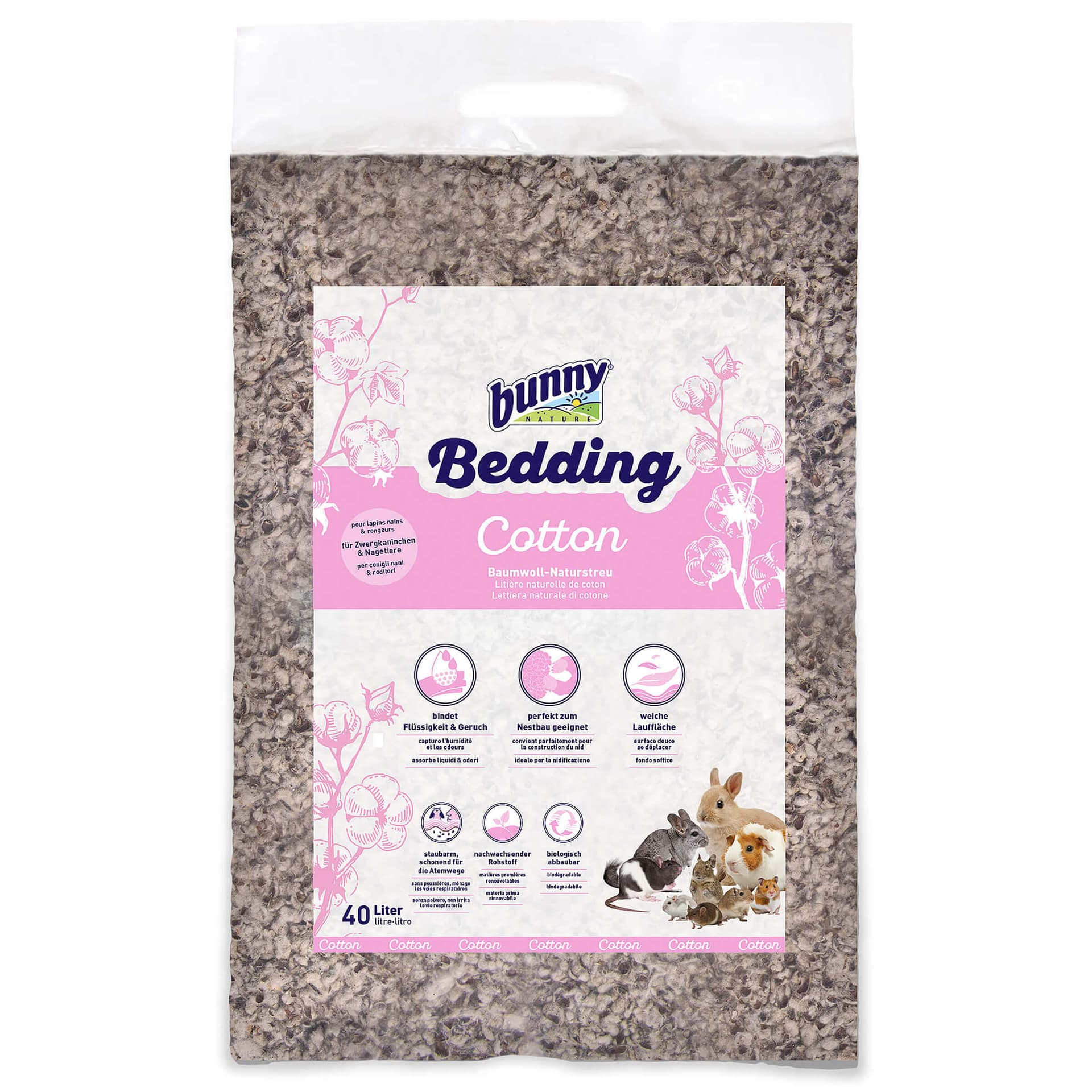Bedding Fibres de Coton
