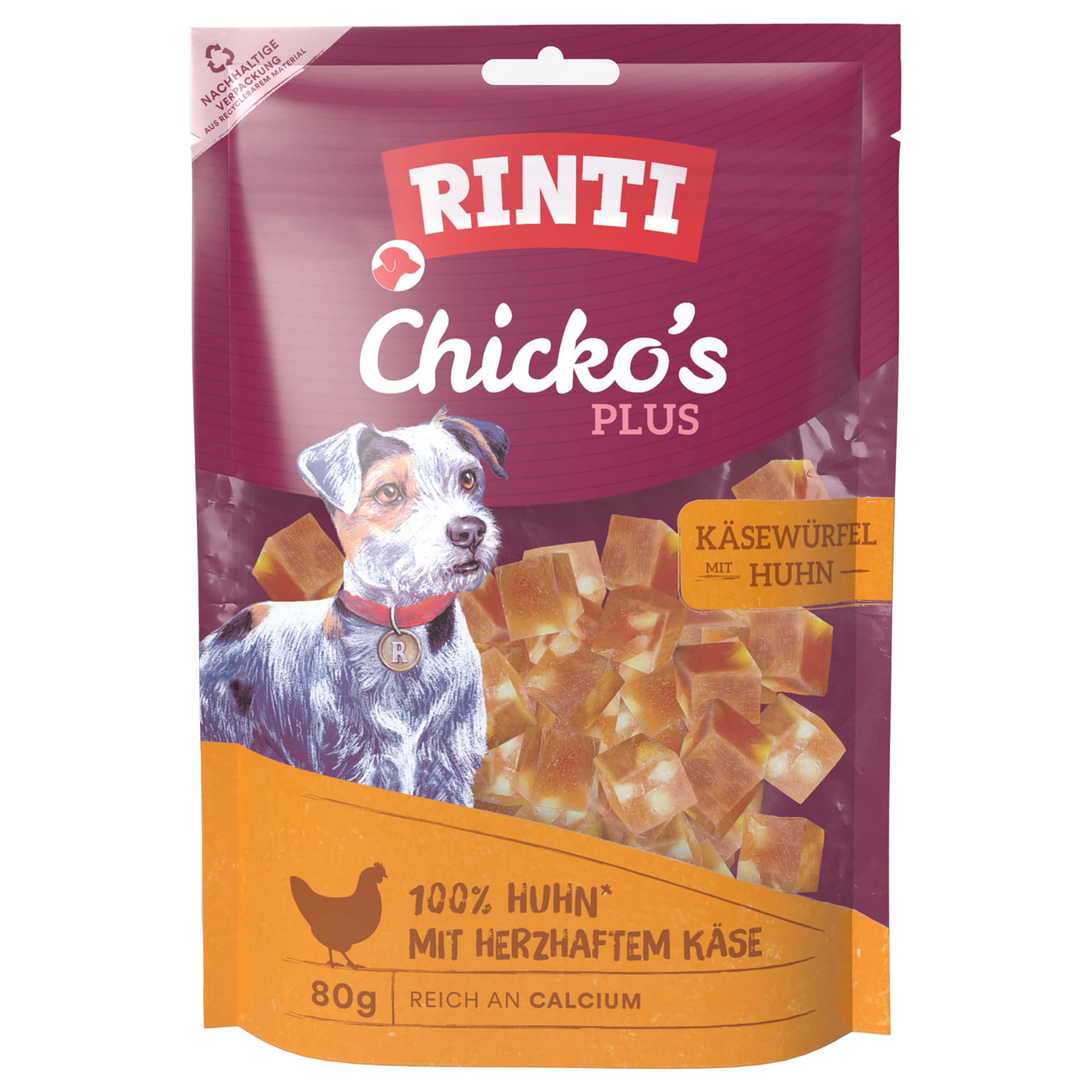 Extra Chicko PLUS cubes de fromage