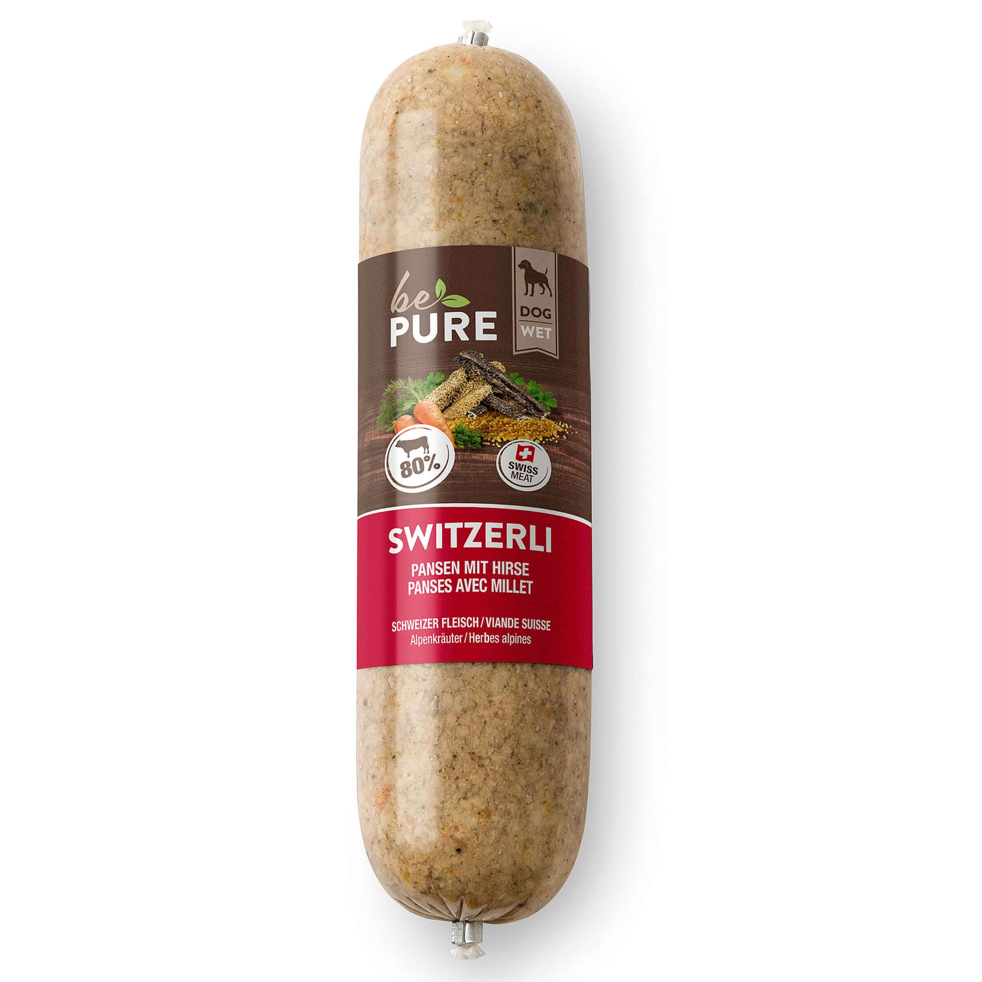 Switzerli Saucisse Panse & Millet