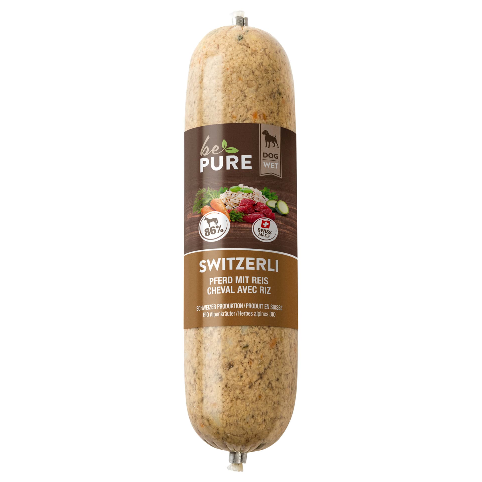 Switzerli Cheval avec riz