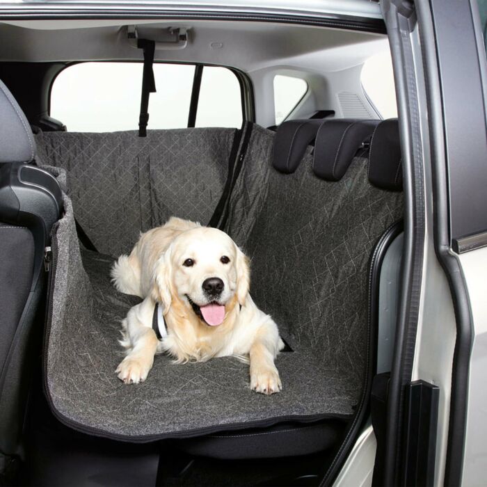 TRIXIE Housse de protection voiture pour chien siège arrière