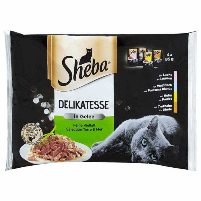 Sheba Selection Nourriture pour chats Sélection Terre & Mer