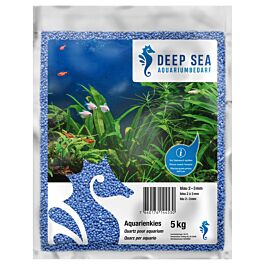 Deep Sea Quartz pour aquarium noir-blanc, 5kg