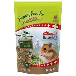 Happy Rancho Swiss Nature Mix Hamster 600g