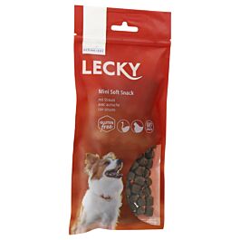 Lecky Mini Soft Snack mit Strauss