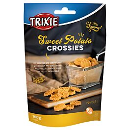Trixie Friandises Sweet Potato Crossies avec poulet 100g