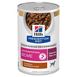 Hill's Vet Nourriture pour chiens Prescription Diet Gastrointestinal Biome 12x354g