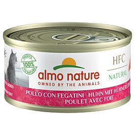 Almo Nature Classic Cat Poulet & Foie 24x70g