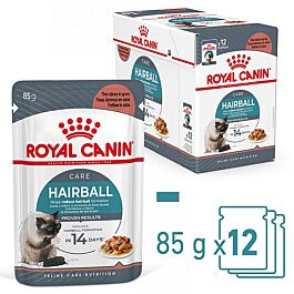 Royal Canin Chat Hairball Care en Sauce 12x85g