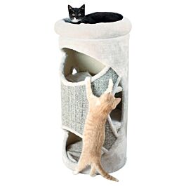 Cat Tower Gracia, 85 cm, gris clair/gris moucheté
