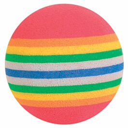 Trixie Rainbow Bälle D=4cm 4Stück