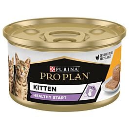 Pro Plan Cat Kitten Healthy Start Poulet Mousse 24x85g