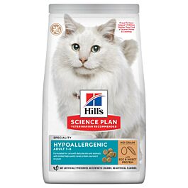 Hill's Katze Science Plan Adult Hypoallergenic 1.5kg