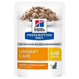 Hill's VET Chat Prescription Diet c/d Multicare Urinary 12x85g