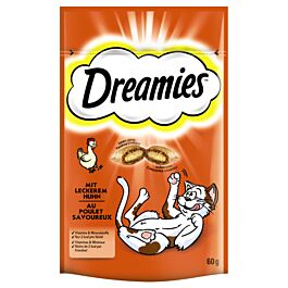 Dreamies Snacks pour chats 60g en différentes variétés
