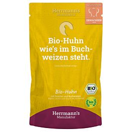 Herrmann's Nourriture pour chiens Bio Adult 15x150g