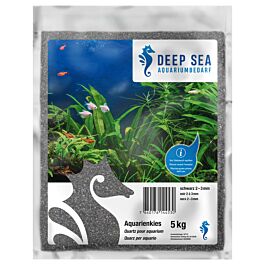 Deep Sea Quartz pour aquarium, noir